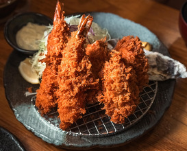 Dinner at Tonkatsu Tamafuji