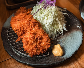 Dinner at Tonkatsu Tamafuji