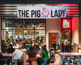 Dinner at The Pig and the Lady