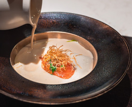 Dinner at HWARO NYC