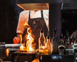 Dinner at HWARO NYC