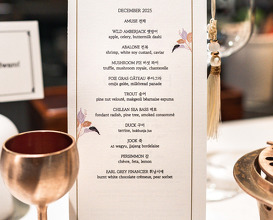 Dinner at HWARO NYC