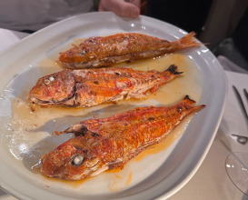 Dinner at Elkano