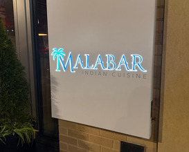 Dinner at Malabar
