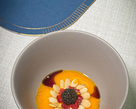 Dinner at Blue by Alain Ducasse