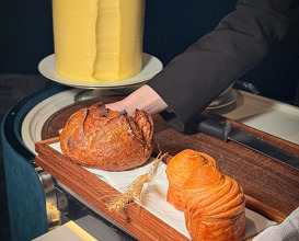 Dinner at Blue by Alain Ducasse