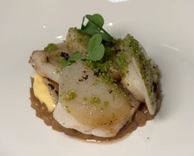 Dinner at Blue by Alain Ducasse