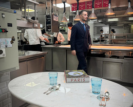 Dinner at Blue by Alain Ducasse