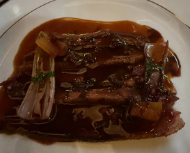 Dinner at Maison Ruggieri Palais Royal