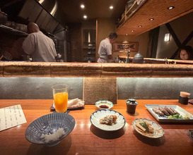 Dinner at Kisaiya Hide (季彩や ひで)