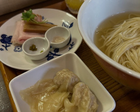 Dinner at らあめん サンド
