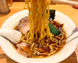 Dinner at 中華そば　長岡食堂