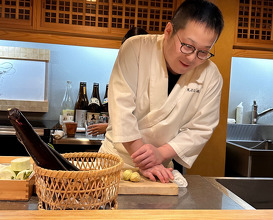 Dinner at Tempura Asanuma (天ぷら浅沼)
