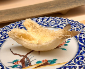 Dinner at てんぷら的場 Tempura Matoba