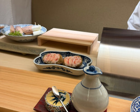 Dinner at てんぷら的場 Tempura Matoba