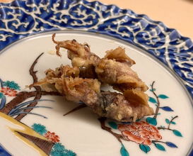 Dinner at てんぷら的場 Tempura Matoba