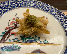 Dinner at てんぷら的場 Tempura Matoba