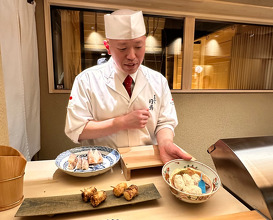 Dinner at てんぷら的場 Tempura Matoba