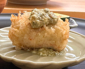 Dinner at てんぷら的場 Tempura Matoba