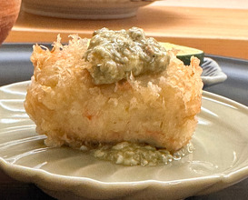 Dinner at てんぷら的場 Tempura Matoba