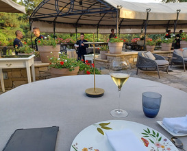 Dinner at Da Vittorio