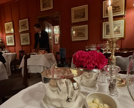 Dinner at Restaurante Horcher