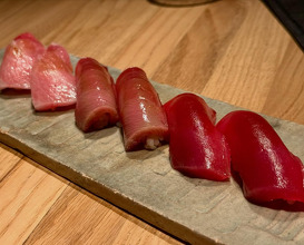 Dinner at PurOsushi