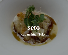 Dinner at seto Tokyo