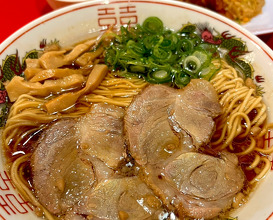 Dinner at 中華そばふじい 難波店