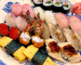 Dinner at こいこい寿司