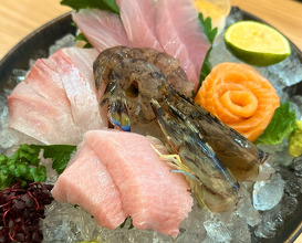 Dinner at こいこい寿司