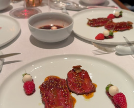 Dinner at Restaurant Tim Raue