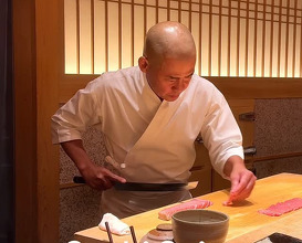 Dinner at 鮨さいとう