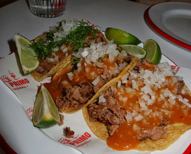 Dinner at Taqueria El Primo