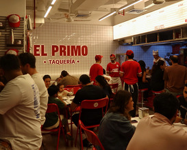 Dinner at Taqueria El Primo
