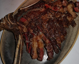 Dinner at Charrúa Madrid