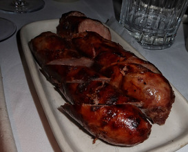 Dinner at Charrúa Madrid