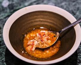 Dinner at Andō