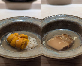 Dinner at 鮨 なんば 日比谷