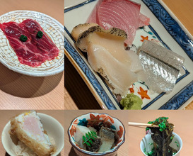 Dinner at 東麻布 天本