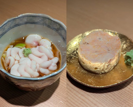 Dinner at 東麻布 天本