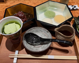 Dinner at くろぎ 大門