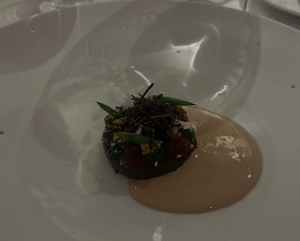 Dinner at L'oiseau Blanc