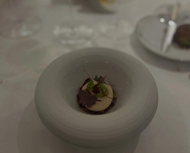 Dinner at L'oiseau Blanc