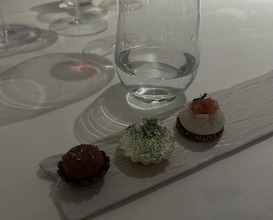Dinner at L'oiseau Blanc