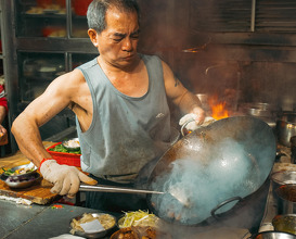 Dinner at Oi Man Sang Kitchen
