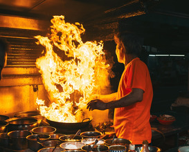 Dinner at Oi Man Sang Kitchen