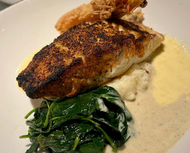 Dinner at GW Fins Restaurant