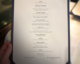 Dinner at Pullman Restaurant