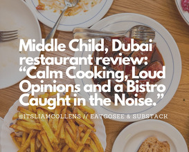 Dinner at Middle Child